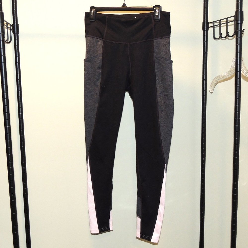 TG Tek-Gear Womans pants black and white Large